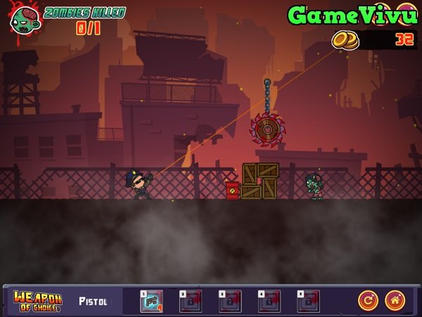game Điệp viên bắn zombie 2 hình ảnh 1 game Điệp viên bắn zombie 2 hình ảnh 1
