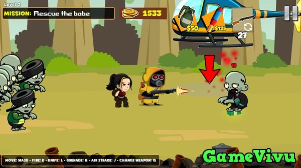 game Thợ săn zombie 2 hình ảnh 2 game Thợ săn zombie 2 hình ảnh 2