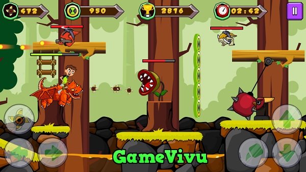 game Ben 10 Kỵ sĩ rồng hình ảnh 1 game Ben 10 Kỵ sĩ rồng hình ảnh 1