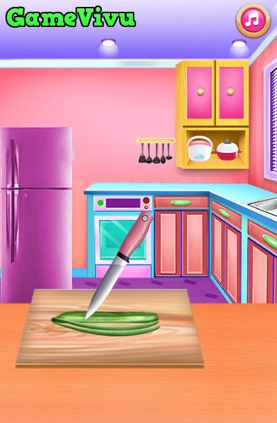 game Làm sushi cuộn California hình ảnh 2 game Làm sushi cuộn California hình ảnh 2