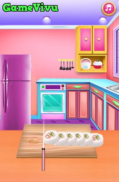 game Làm sushi cuộn California hình ảnh 3 game Làm sushi cuộn California hình ảnh 3