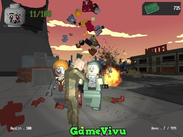 game Bắn zombie đồ chơi hình ảnh 1 game Bắn zombie đồ chơi hình ảnh 1