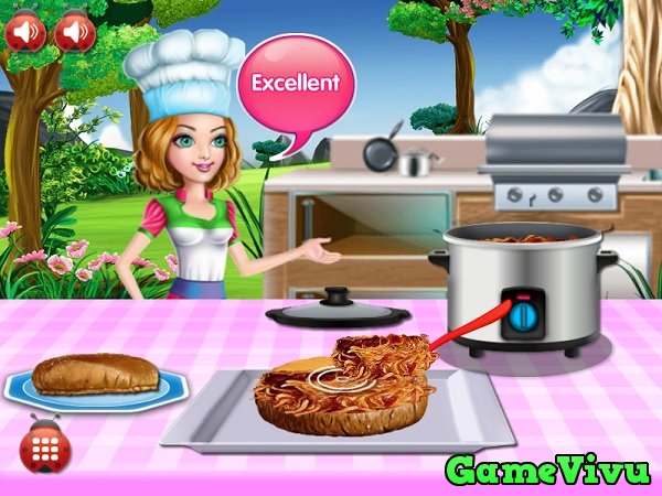 game Bánh hamburger gà nướng hình ảnh 2 game Bánh hamburger gà nướng hình ảnh 2