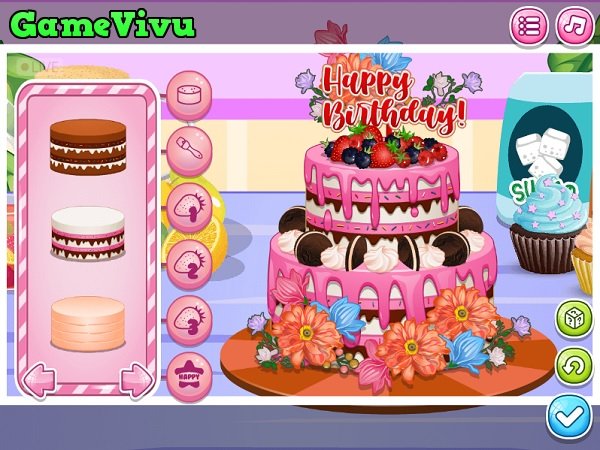 game Làm bánh kem tặng mẹ hình ảnh 3 game Làm bánh kem tặng mẹ hình ảnh 3