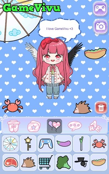 game Thời trang búp bê chibi bạch tuyết game Thời trang búp bê chibi bạch tuyết