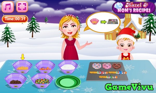 game Làm bánh quy xoắn giáng sinh christmas pretzels game Làm bánh quy xoắn giáng sinh christmas pretzels