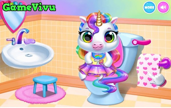 game Chăm sóc ngựa Pony my baby unicorn pony care game Chăm sóc ngựa Pony my baby unicorn pony care