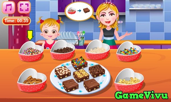 game Làm bánh brownie hình ảnh 3 game Làm bánh brownie hình ảnh 3
