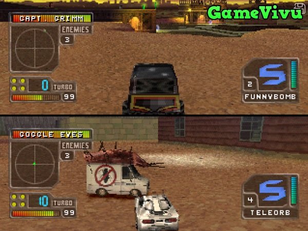 game Twisted Metal 4 ps1 game Twisted Metal 4 ps1