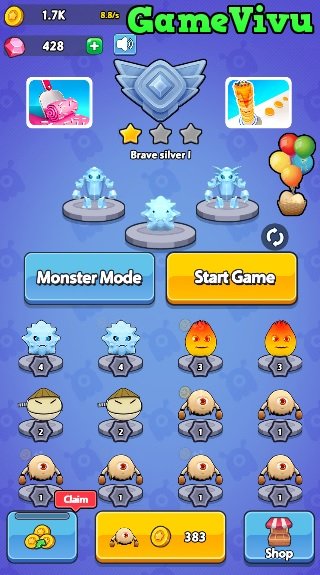 game Cuộc chiến trứng quái vật hình ảnh 2 game Cuộc chiến trứng quái vật hình ảnh 2