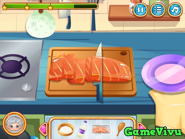 game Làm Nigiri Sushi hình ảnh 2 game Làm Nigiri Sushi hình ảnh 2