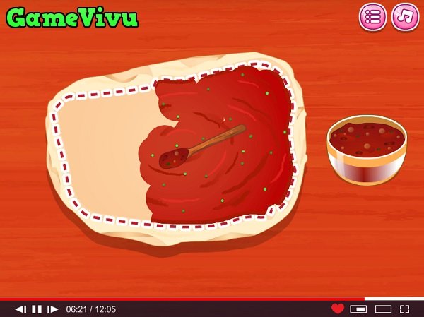 game Làm bánh pizza kiểu Mỹ hình ảnh 2 game Làm bánh pizza kiểu Mỹ hình ảnh 2