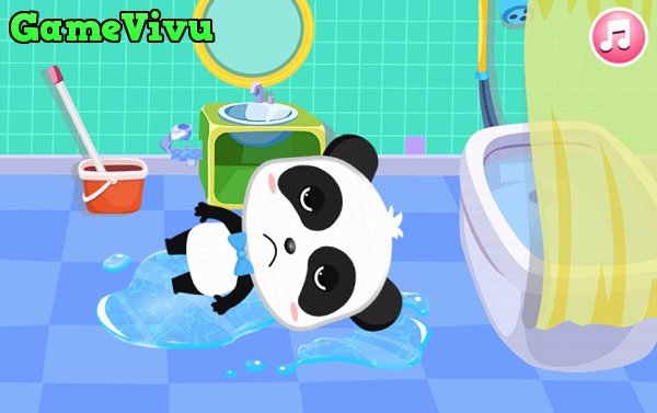 game Bé gấu trúc ở nhà an toàn baby panda home safety game Bé gấu trúc ở nhà an toàn baby panda home safety