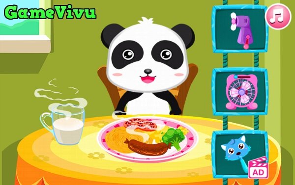 game Bé gấu trúc ở nhà an toàn hình ảnh 2 game Bé gấu trúc ở nhà an toàn hình ảnh 2