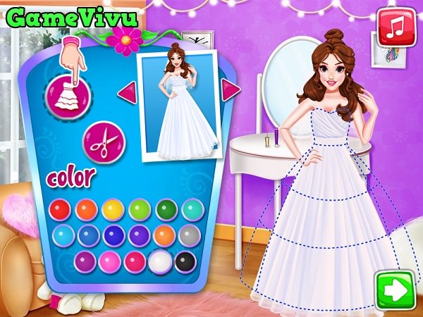 game Thiết kế váy cưới cô dâu hình ảnh 2 game Thiết kế váy cưới cô dâu hình ảnh 2