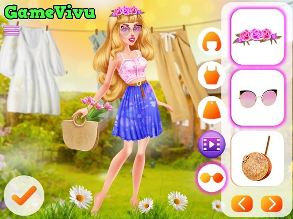game Kỳ nghỉ hè của công chúa hình ảnh 3 game Kỳ nghỉ hè của công chúa hình ảnh 3