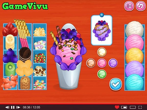 game Làm bánh quế kem roxie's kitchen ice cream waffle game Làm bánh quế kem roxie's kitchen ice cream waffle