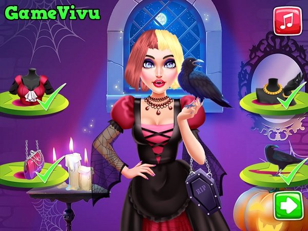 game Làm tóc ma cà rồng hình ảnh 3 game Làm tóc ma cà rồng hình ảnh 3