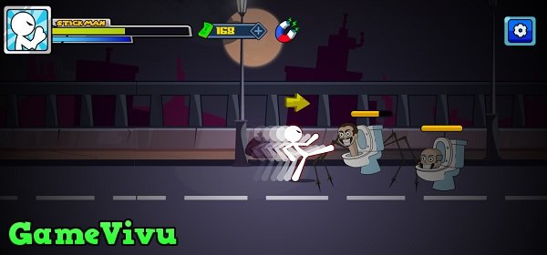 game Người que vs Skibidi toilet hình ảnh 1 game Người que vs Skibidi toilet hình ảnh 1