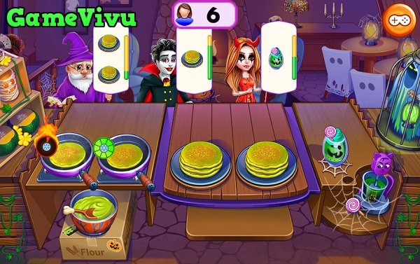 game Nhà hàng halloween hình ảnh 1 game Nhà hàng halloween hình ảnh 1