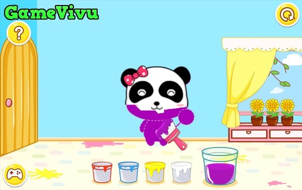 game Pha màu với bé gấu trúc hình ảnh 2 game Pha màu với bé gấu trúc hình ảnh 2