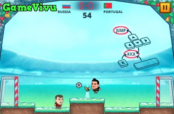 game Bóng đá đầu to giáng sinh hình ảnh 1 game Bóng đá đầu to giáng sinh hình ảnh 1
