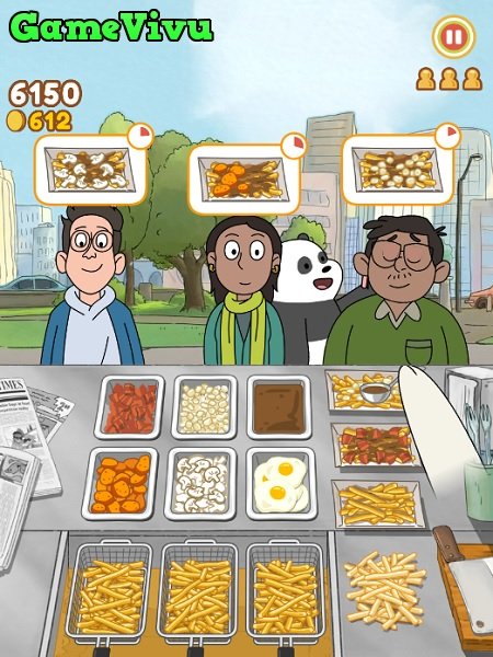 game Gấu bán khoai tây chiên hình ảnh 3 game Gấu bán khoai tây chiên hình ảnh 3