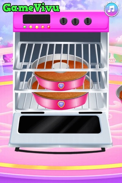 game Làm bánh công chúa cầu vồng hình ảnh 1 game Làm bánh công chúa cầu vồng hình ảnh 1