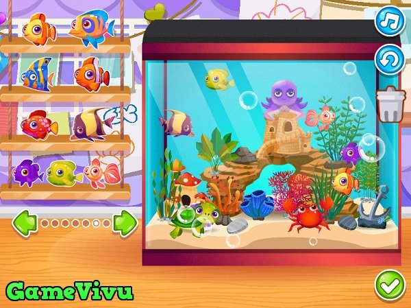 game Thiết kế bể cá hình ảnh 2 game Thiết kế bể cá hình ảnh 2