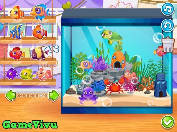 game Thiết kế bể cá hình ảnh 3 game Thiết kế bể cá hình ảnh 3