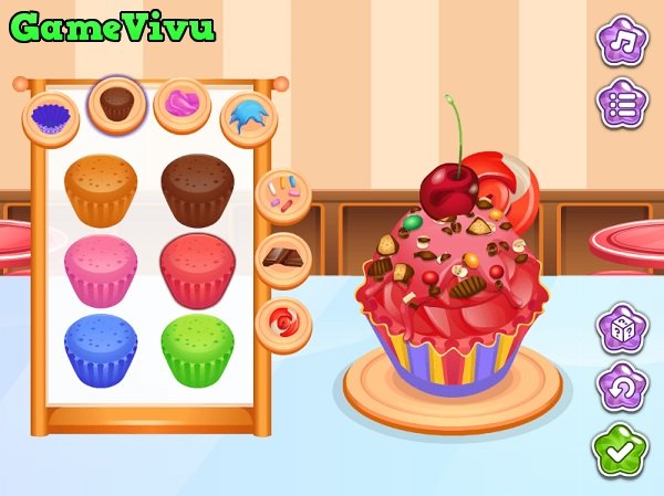 game Làm bánh cupcake siêu ngon hình ảnh 4 game Làm bánh cupcake siêu ngon hình ảnh 4