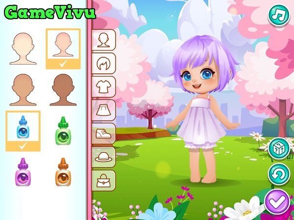 game Búp bê dễ thương hình ảnh 1 game Búp bê dễ thương hình ảnh 1