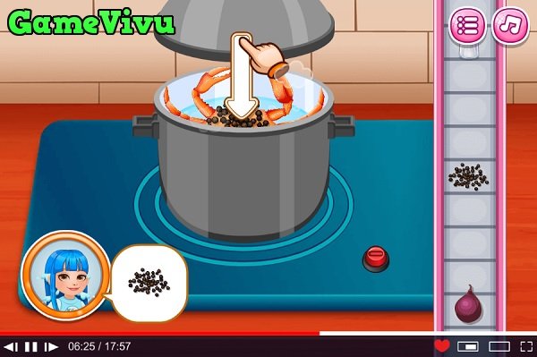 game Cua hoàng đế hấp hình ảnh 2 game Cua hoàng đế hấp hình ảnh 2