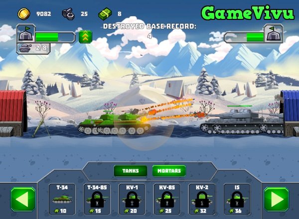 game Tank Attack 5 hình ảnh 3 game Tank Attack 5 hình ảnh 3