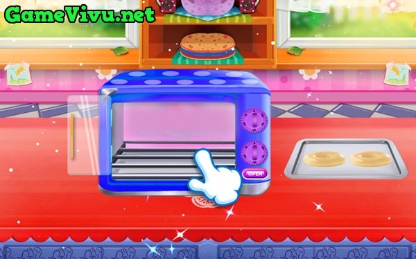game Làm bánh donut siêu anh hùng hình ảnh 1 game Làm bánh donut siêu anh hùng hình ảnh 1