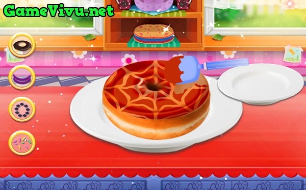 game Làm bánh donut siêu anh hùng hình ảnh 2 game Làm bánh donut siêu anh hùng hình ảnh 2