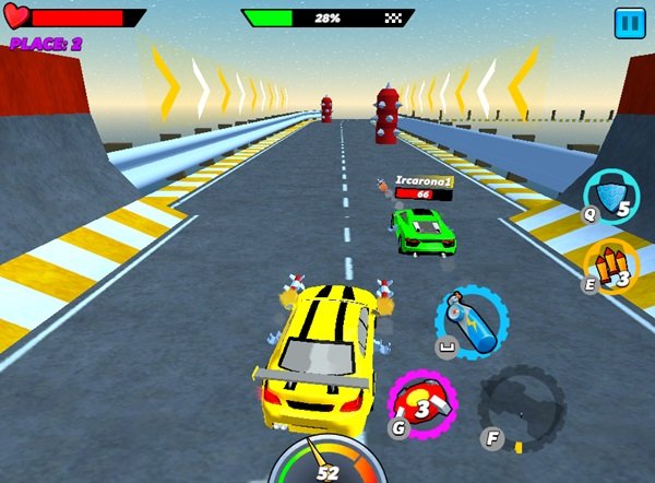 game Đua xe bắn tên lửa hình ảnh 1 game Đua xe bắn tên lửa hình ảnh 1