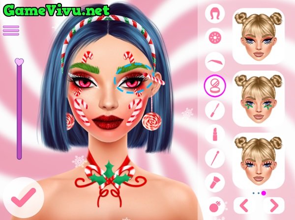 game Ellie trang điểm giáng sinh hình ảnh 1 game Ellie trang điểm giáng sinh hình ảnh 1