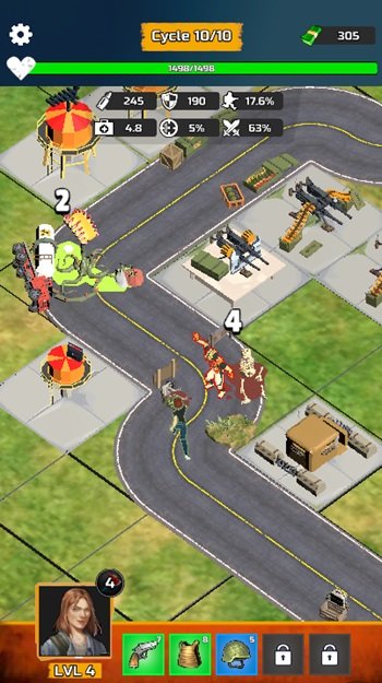 game Thành phố ma Loop Survivors Zombie City game Thành phố ma Loop Survivors Zombie City