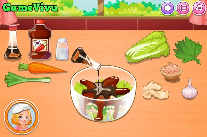 game Canh kim chi Hàn Quốc hình ảnh 1 game Canh kim chi Hàn Quốc hình ảnh 1