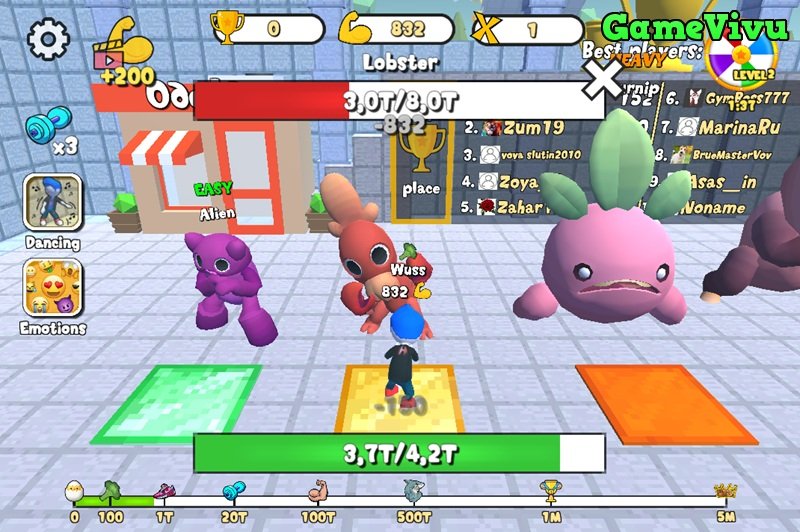 Game Obby tập gym online Game Obby tập gym online