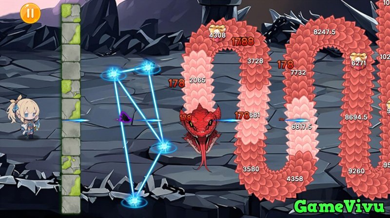 Game Snake shooter tower battle Game Snake shooter tower battle