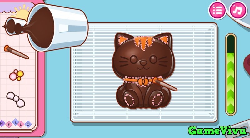 game Làm socola tặng bạn Diary Maggie: Love is Caring game Làm socola tặng bạn Diary Maggie: Love is Caring