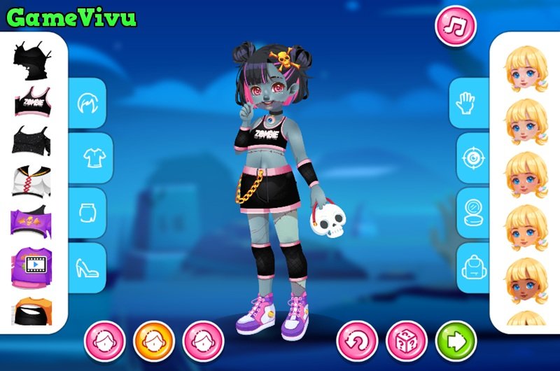 game Zombie dễ thương online game Zombie dễ thương online
