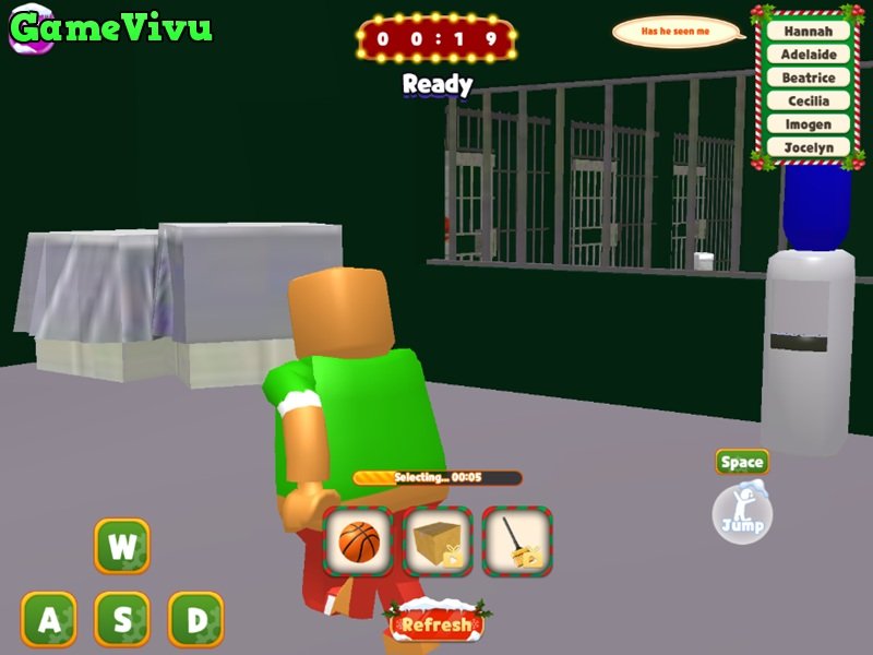 Game Trốn tìm trong nhà tù của Barry Prison Run Christmas Edition Game Trốn tìm trong nhà tù của Barry Prison Run Christmas Edition