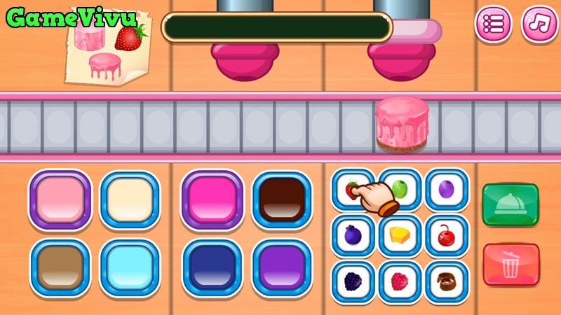 game Làm bánh Cheesecake online game Làm bánh Cheesecake online