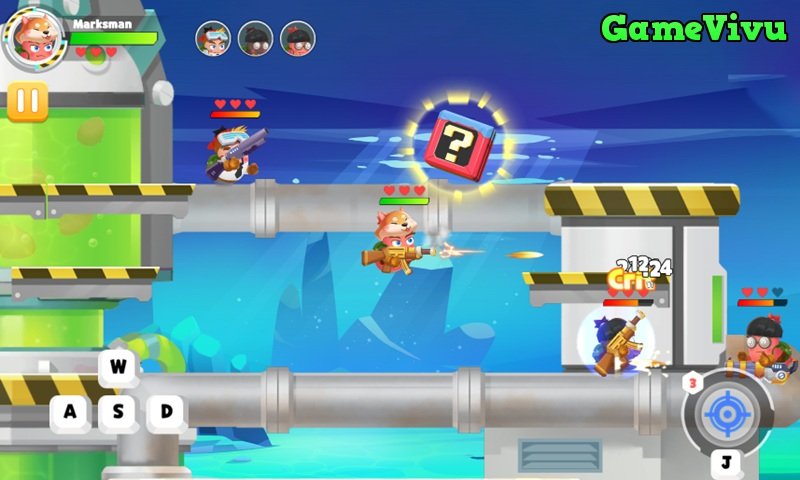 Game Xúc xích bắn súng Sausage Man Shooting Adventure Game Xúc xích bắn súng Sausage Man Shooting Adventure