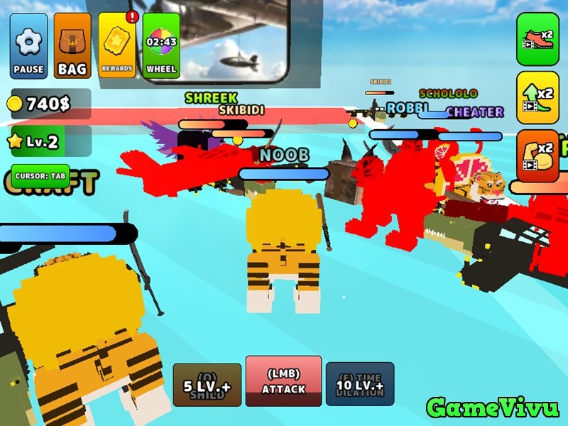 game Đại chiến brainrot Pick Brainrot: 3D Battle game Đại chiến brainrot Pick Brainrot: 3D Battle