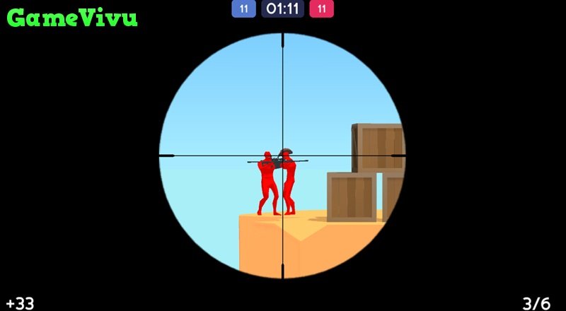 game Đấu súng ngắm Red and Blue Snipers game Đấu súng ngắm Red and Blue Snipers