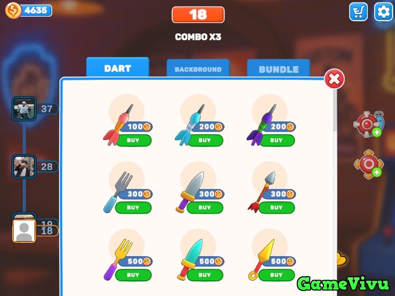 game Ném phi tiêu miễn phí game Ném phi tiêu miễn phí